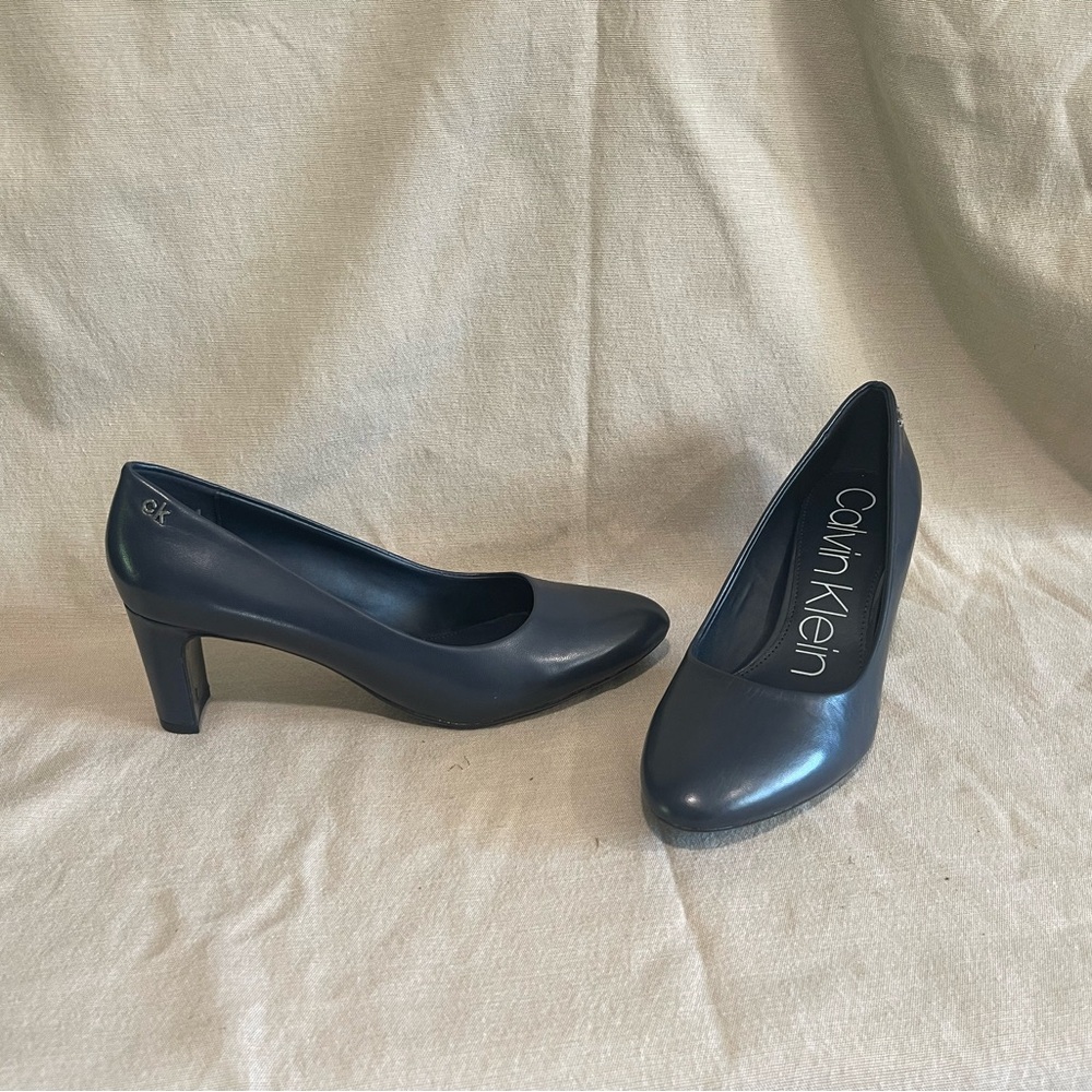 CK blue shoes